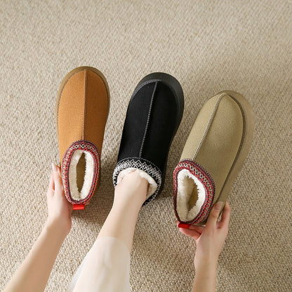 Lazy Plush Half Slippers